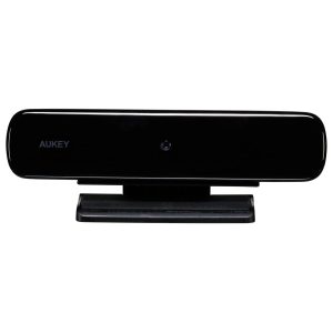 AUKEY Webcam PC-W1, Auflösung 1080P Full HD, 2MP mit CMOS – Bildsensor, Autofokus, Dual Mikrofon