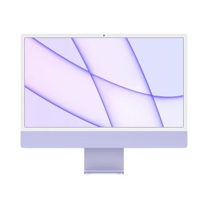 Apple iMac (4.5K Retina, 24″, 2021) CZ130-00300H – M1 Chip, 8GB RAM, 2TB SSD, 8-Core GPU, Violett, Num Touch-ID