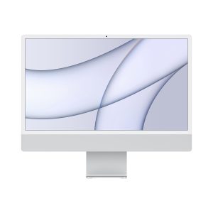 Apple iMac (4.5K Retina, 24″, 2021) – M1 Chip, 8GB RAM, 256GB SSD, 7-Core GPU, Silber