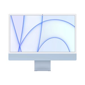 Apple iMac (4.5K Retina, 24″, 2021) – M1 Chip, 8GB RAM, 256GB SSD, 7-Core GPU, blau