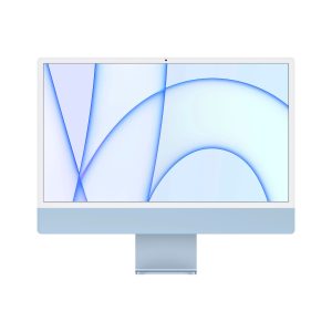 Apple iMac (4.5K Retina, 24″, 2021) – M1 Chip, 8GB RAM, 512GB SSD, 8-Core GPU, blau