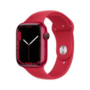 Apple Watch S7 Aluminium 45mm Cellular (PRODUCT)RED (Sportarmband rot)