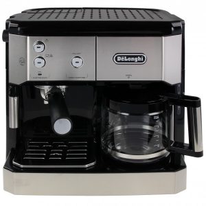 DeLonghi BCO 421.S Filter coffee machine Silver-Black