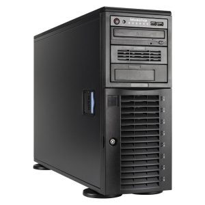 bluechip SERVERline T40325s Tower, AMD EPYC™ 9124 Prozessor / bis zu 3.70 GHz, 32 GB DDR5, 2 x 480 GB SSD, Avago 9540-8i