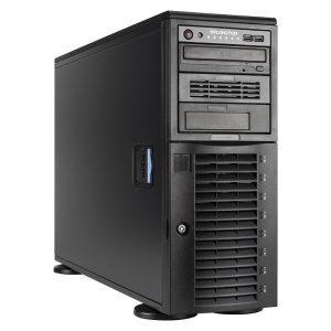 bluechip SERVERline T30324s Silent/Quiet-Server, Tower, Intel® Xeon® E-2324G Prozessor / 3.10 GHz, 16 GB DDR4, 2 x 960 G