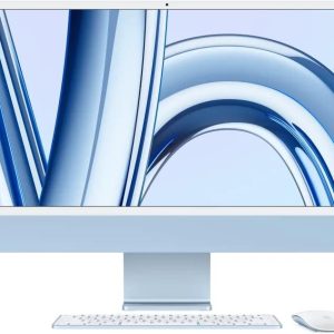 Apple iMac 24″ blau, M3, – 8 Core CPU / 8 Core GPU, 8GB RAM, 256GB SSD