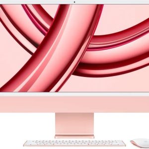 Apple iMac 24″ Rosé, M3, – 8 Core CPU / 8 Core GPU, 8GB RAM, 256GB SSD