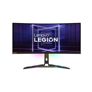 Lenovo Legion Y34wz-30 Gaming Monitor – UWQHD, Mini-LED, 1ms 165Hz (OC 180), RJ-45 2.5Gb LAN, USB-C PD 15W, NVIDIA G-Sync Compatible