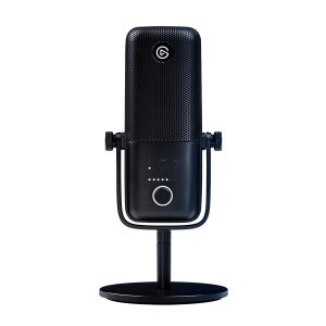 Elgato Wave:3 USB-C capacitor microphone with table stand, kidney character