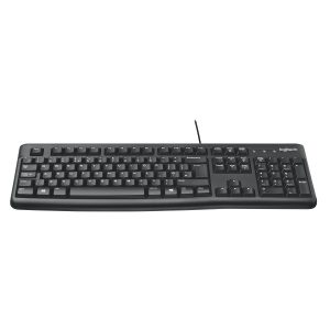 Logitech K120 – Tastatur US-Layout kabelgebunden, schwarz