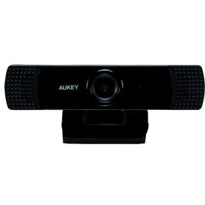 AUKEY Webcam PC-LM1E , Auflösung 1080P Full HD, Dual Mikrofon mit Geräuschunterdrückung, USB 2.0-Anschluss