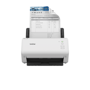 Brother ADS-4100 Dokumentenscanner mit Duplex & ADF Bis zu 35 Seiten/Min. | Beidseitiger Scan | Autom. 60-Blatt-Einzug | USB 3.0 | USB 2.0