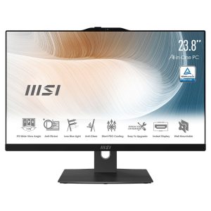 MSI Modern AM242P 11M 1447DE All-in-One – 60,45cm (23,8″) FHD Display | Intel i5-1135G7 | 8GB RAM | 512GB SSD | Intel Iris Xe Graphic