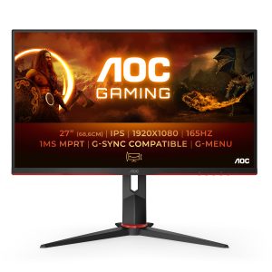AOC 27G2SPU/BK Gaming Monitor – Adaptive Sync, 165 Hz