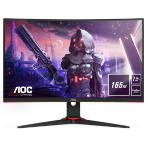 AOC C24G2AE/BK Gaming Monitor – 165 Hz, FreeSync Premium