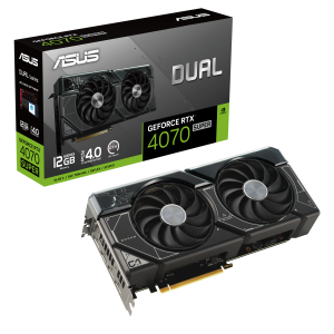 ASUS DUAL GeForce RTX 4070 SUPER graphics card – 12GB GDDR6X