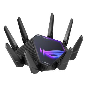ASUS ROG Rapture GT-AXE16000 Gaming Router [WiFi 6E (802.11ax), Quad band, up to 16,000 Mbit/s]