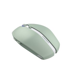 CHERRY Gentix BT – Bluetooth Maus mit Multi-Device Funktion für bis zu 3 Endgeräte, AES-128- Verschlüsselung, Agave Green