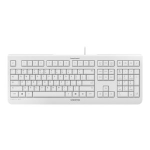 Cherry KC 1000 – Tastatur – Englisch – US – Weiß/Grau