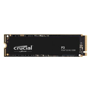 Crucial P3 SSD 500GB M.2 2280 PCIe Gen3 NVMe Internal Solid State Modules