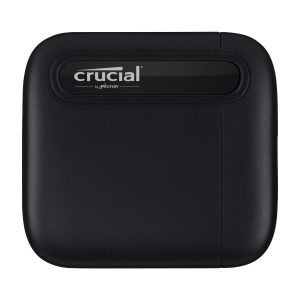 Crucial X6 Portable SSD 4TB Schwarz Externe Solid-State-Drive, USB 3.2 Gen 2×1