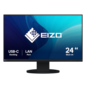 Eizo FlexScan EV2490-BK Office Monitor – 60.5 cm (23.8 Zoll), IPS, USB-C