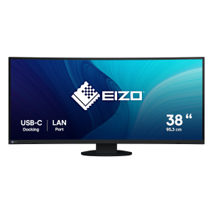 Eizo FlexScan EV3895-BK – LED, Curved, IPS-Panel, UWQHD, USB-C
