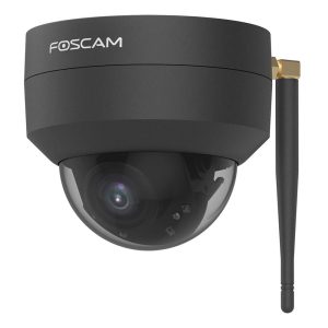 Foscam D4Z WLAN Überwachungskamera Schwarz 4MP (2304×1536), Dual-Band WLAN, PTZ, Smarte Erkennung