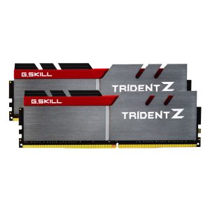 G.SKILL Trident Z Silber/Rot 16GB Kit (2x8GB) DDR4-3600 CL17 DIMM Arbeitsspeicher