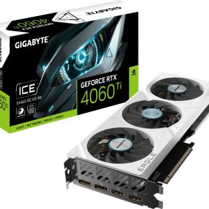 Gigabyte GeForce RTX 4060 Ti EAGLE OC ICE 8G Grafikkarte – 8GB GDDR6, 2x HDMI, 2x DP