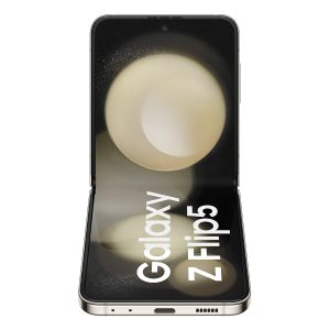 Samsung Galaxy Z Flip5 512GB Cream EU 17cm (6,7″) OLED Display, Android 13, Dual-Kamera, Faltbar