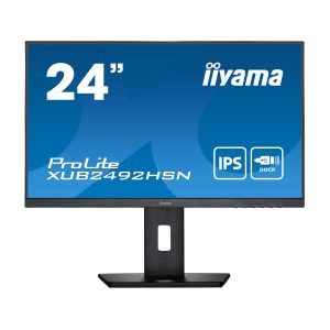 Iiyama ProLite XUB2492HSN-B5 Full-HD Monitor – IPS, Pivot, USB-C
