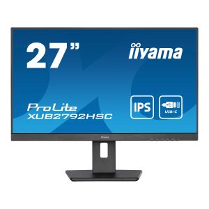 Iiyama ProLite XUB2792HSC-B5 Full-HD Monitor – IPS, Pivot, USB-C