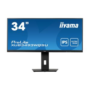 Iiyama ProLite XUB3493WQSU-B5 Business Monitor – Pivot, USB-Hub