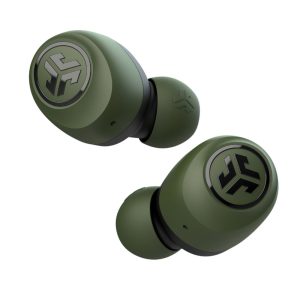 JLab GO Air True Wireless Earbuds grün – in-Ear-Kopfhörer (20 Stunden Akkulaufzeit, eingebautes Mikrofon)
