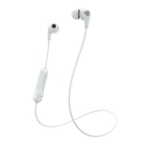JLab JBuds Pro Wireless Weiß – Bluetooth In-Ear-Kopfhörer (10 Stunden Akkulaufzeit, Mikrofon, 3-Tasten-Fernbedienung)