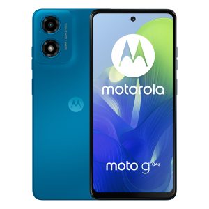 Motorola Moto G04s 64GB Satin Blue 16,76cm (6,6″) LCD Display, Android 14, 50MP Haupt-Kamera