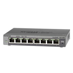 NETGEAR GS108Ev3 Plus Switch [8x Gigabit Ethernet]