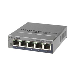 NETGEAR GS105Ev2 Plus Switch [5x Gigabit Ethernet]