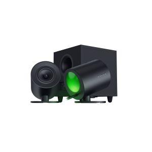 Razer Nommo V2 Lautsprechersystem – 2.1 Lautsprechersystem mit Razer Chroma Beleuchtung