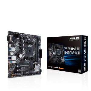 ASUS PRIME B450M-K II motherboard base AM4
