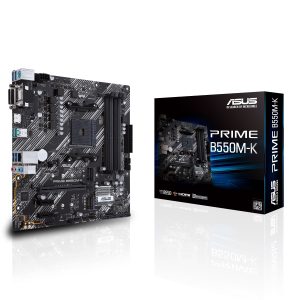 ASUS Prime B550M-K Gaming motherboard base AM4