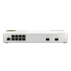 QNAP Systems QSW-M2108-2S Web Managed Switch [2x 10 Gigabit Ethernet SFP+, 8x 2.5 Gigabit Ethernet, Layer 2]