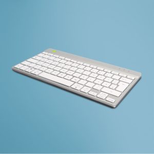 R-Go Compact Break ergonomic keyboard, QWERTZ (DE), bluetooth, white