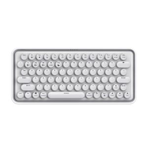 Rapoo Mechanische Multimodus Tastatur “Ralemo Pre 5”, weiß Drahtlose Multimodus-Verbindung – QWERTZ (deutsches)-Layout