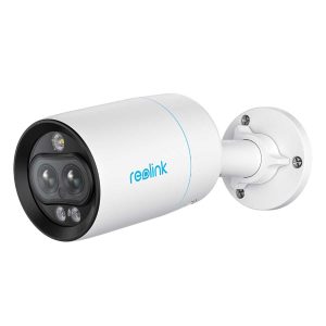 Reolink P330M Überwachungskamera 8MP (3840×2160), PoE, IP66-Wetterschutz, Nachtsicht in Farbe, Dual-Objektiv