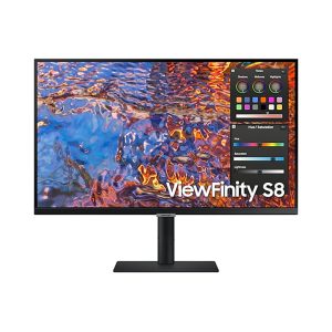 Samsung ViewFinity S8 S32B800PXP Office Monitor – 4K, IPS, USB-C