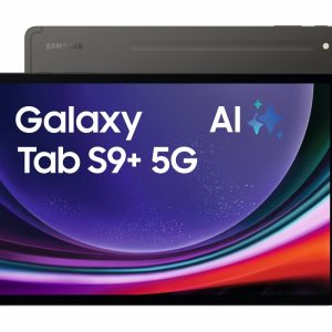 Samsung X816N Galaxy Tab S9+ 5G 512 GB (Grau) 12,4″ WQXGA+ Display / Octa-Cora / 12GB RAM / 512GB Speicher / Android 13.0