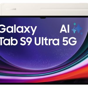 Samsung X916N Galaxy Tab S9 Ultra 5G 512 GB (Beige) 14,6″ WQXGA+ Display / Octa-Cora / 12GB RAM / 512GB Speicher / Android 13.0
