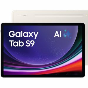 Samsung X710N Galaxy Tab S9 Wi-Fi 256 GB (Beige) 11″ WQXGA Display / Octa-Cora / 12GB RAM / 256GB Speicher / Android 13.0